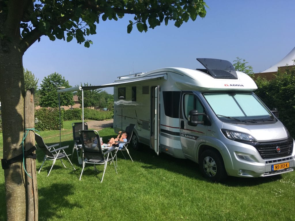 nieuwe camper huren